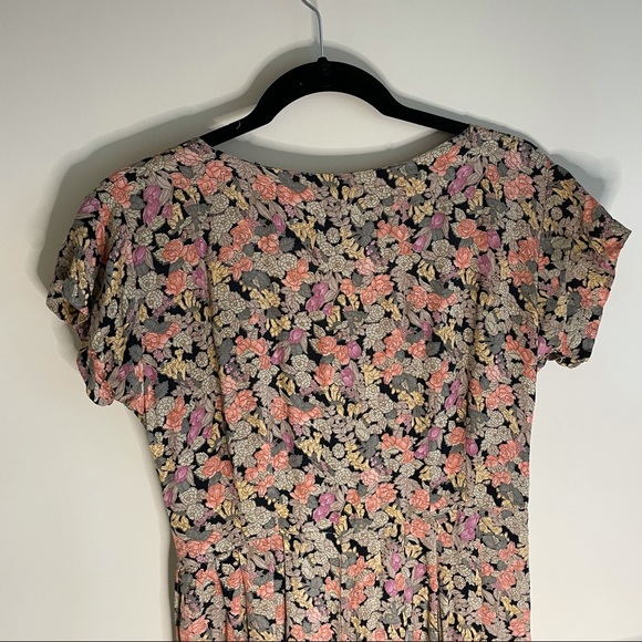 Vintage Floral Jumpsuit by AWESOME - Picture 4 of 5